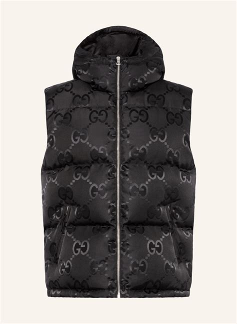 gucci vest black